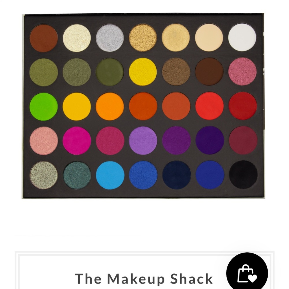 The Makeup Shack Rainforest Eyeshadow Palette - Picture 3 of 3